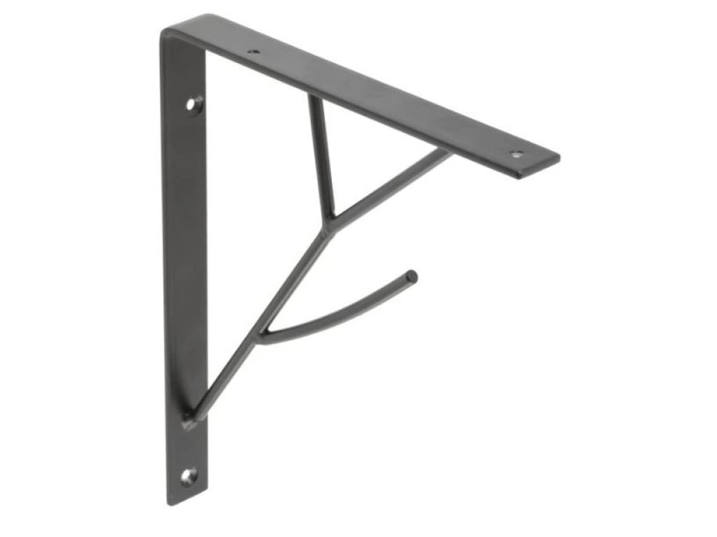 Policová konzole Lemon černá