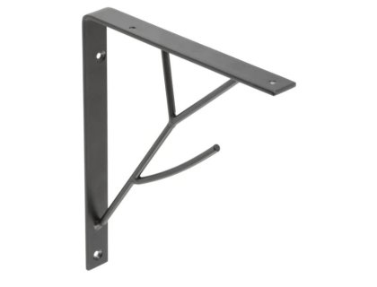 Policová konzole Lemon černá