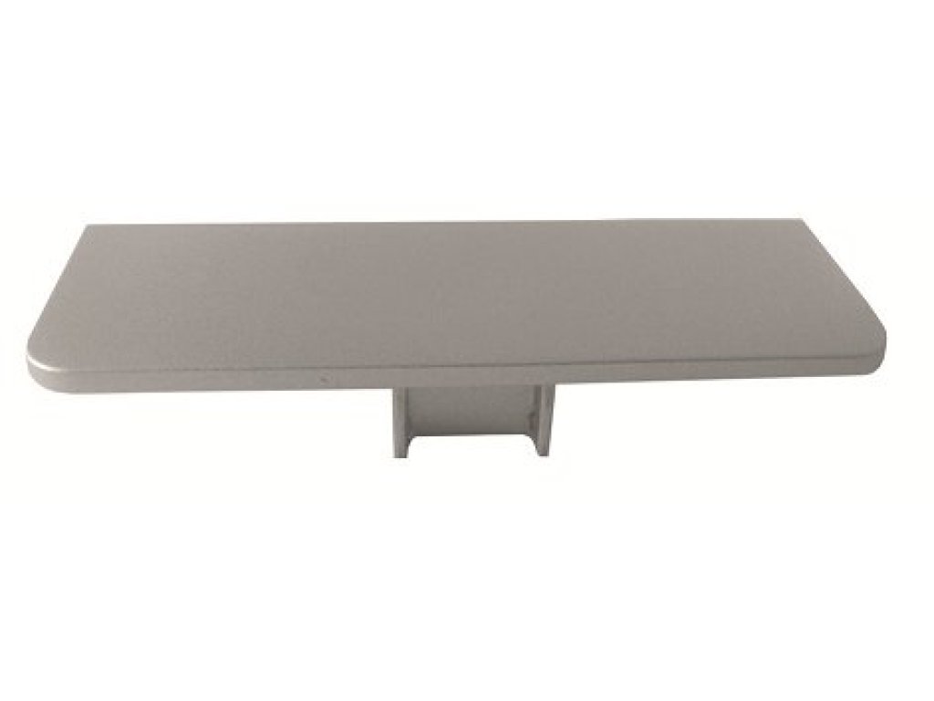 Koncovka plná k profilu C RAL plast