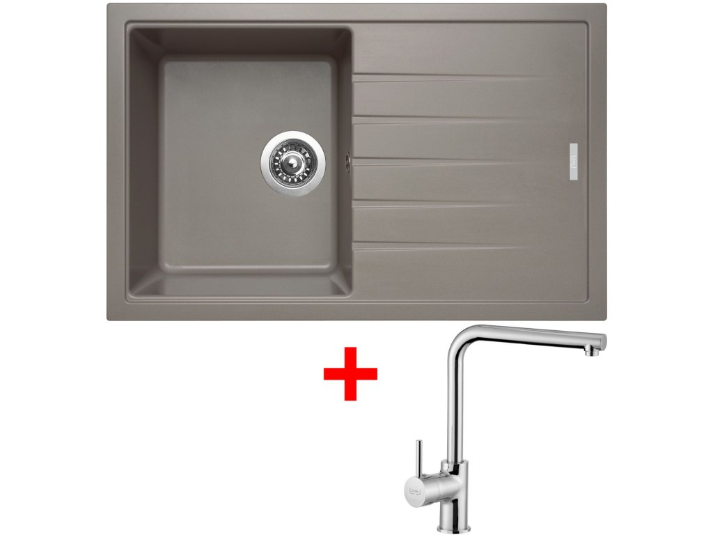 Sinks BEST 780 + baterie ELKA chrom - komplet