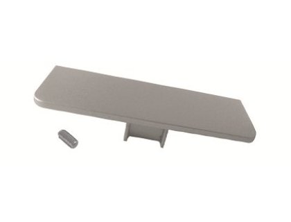 Koncovka plná k LED profilu C hliník