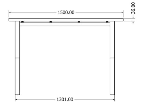 Stolová podnož  KAIA BAR