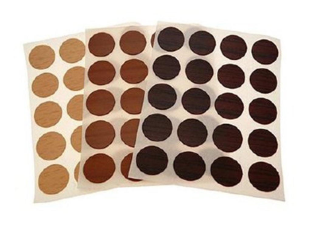 Krytka nalepovací pr.13 mm 20 ks dub