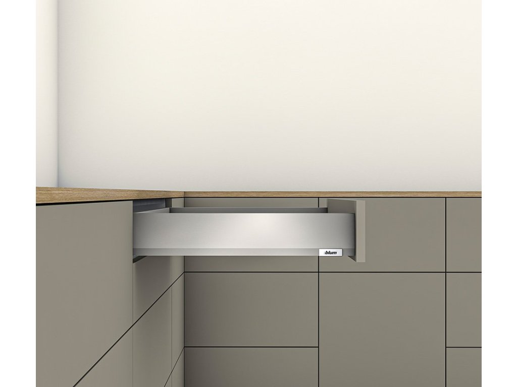 Merivobox 70kg šedá M 550mm Blumotion/TOB