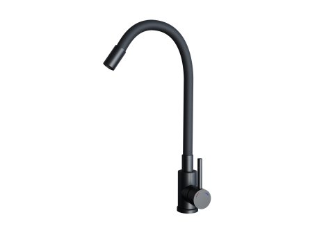 Set Sinks SOLO 560 + baterie ELASTA černá matná