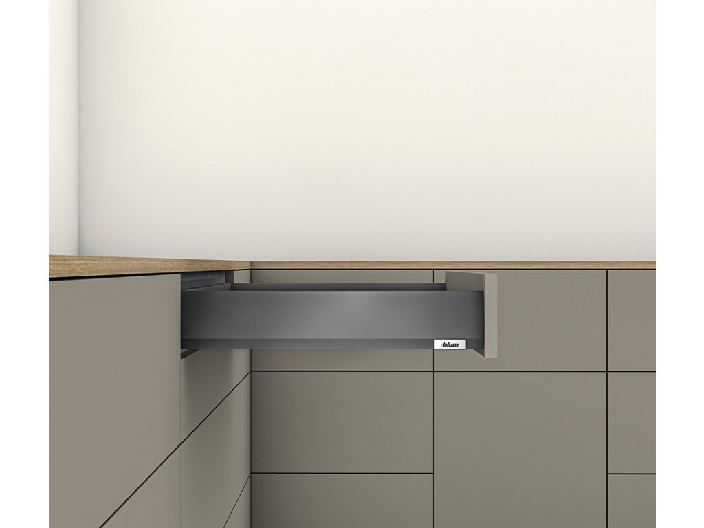 Merivobox 70kg šedá orion M 550mm Blumotion/TOB