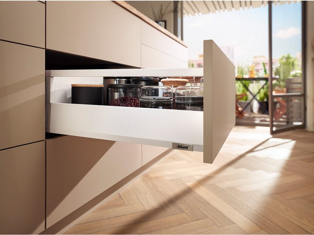 Merivobox 40kg bílá E 500mm Blumotion/TOB