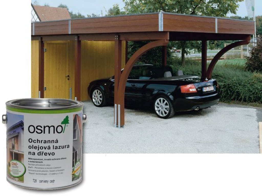 OSMO Ochranná Olejová Lazura 706 Dub