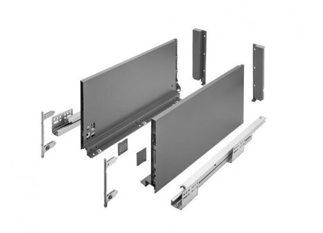 Cemux H Box SLIM zásuvka antracit H199