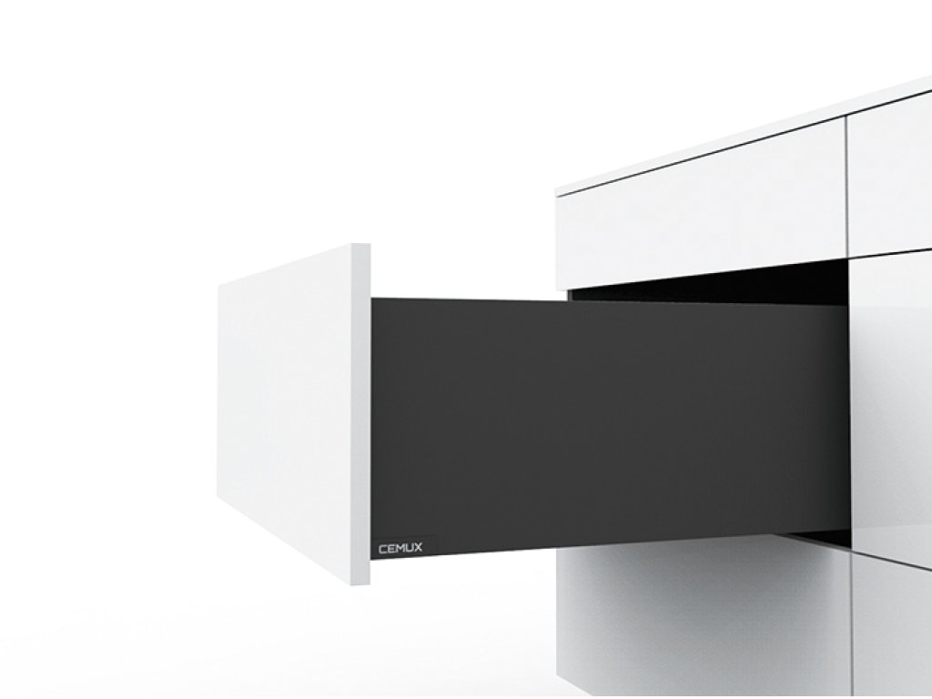 Cemux H Box SLIM zásuvka antracit H199