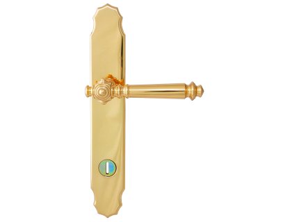 Antique bezpečnostní kování K1 klika/koule starobronz