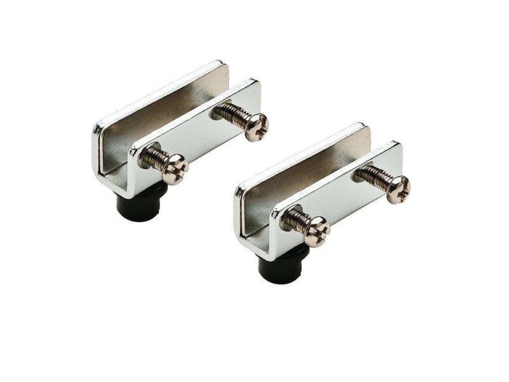 Závěs na sklo čípkový chrom