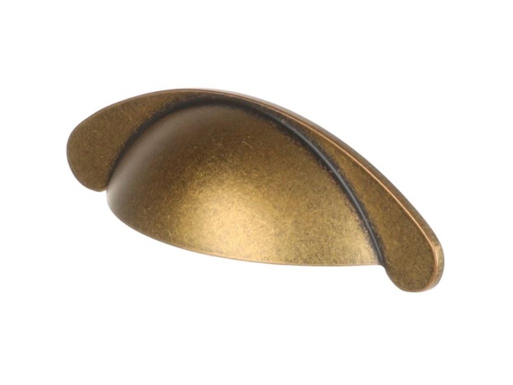 Úchytka Artur patinovaná zlatá