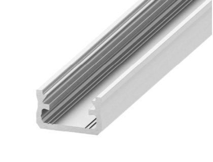 LED profil rovný k našroubování hliník - 4 m