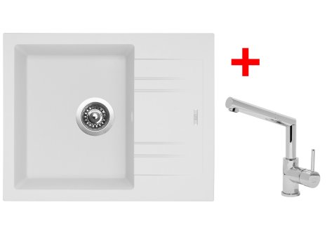 Sinks LINEA 600 + baterie MIX 350 P chrom - komplet