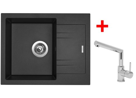 Sinks LINEA 600 + baterie MIX 350 P chrom - komplet