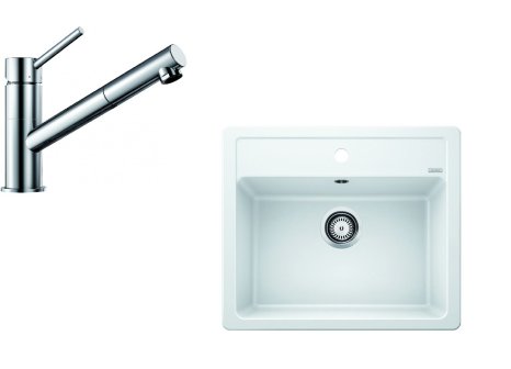 BLANCO LEGRA 6 + baterie KANO-S chrom