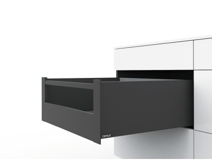 Cemux H Box SLIM vnitřní zásuvka antracit H199