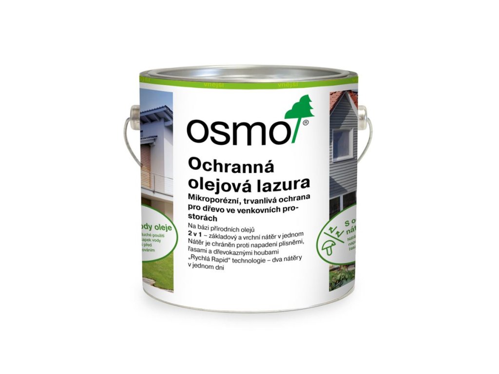 Osmo Ochranná Olejová Lazura Effekt 1140 Stříbrný akát