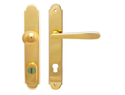 Individual bezpečnostní kování K1 klika/klika matný nikl