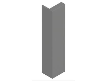 MERIVOBOX ZB4E00AK krytka držák zadní stěny E šedá