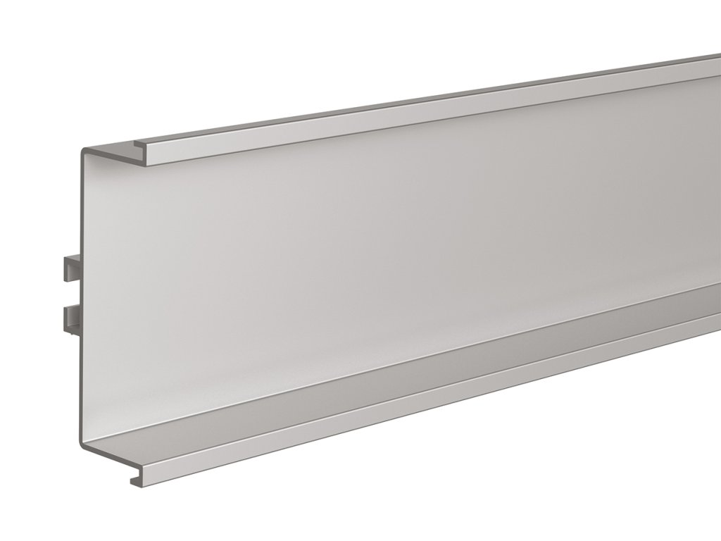 profil pro bezúchytkové dveře - C -2050mm nerez broušený