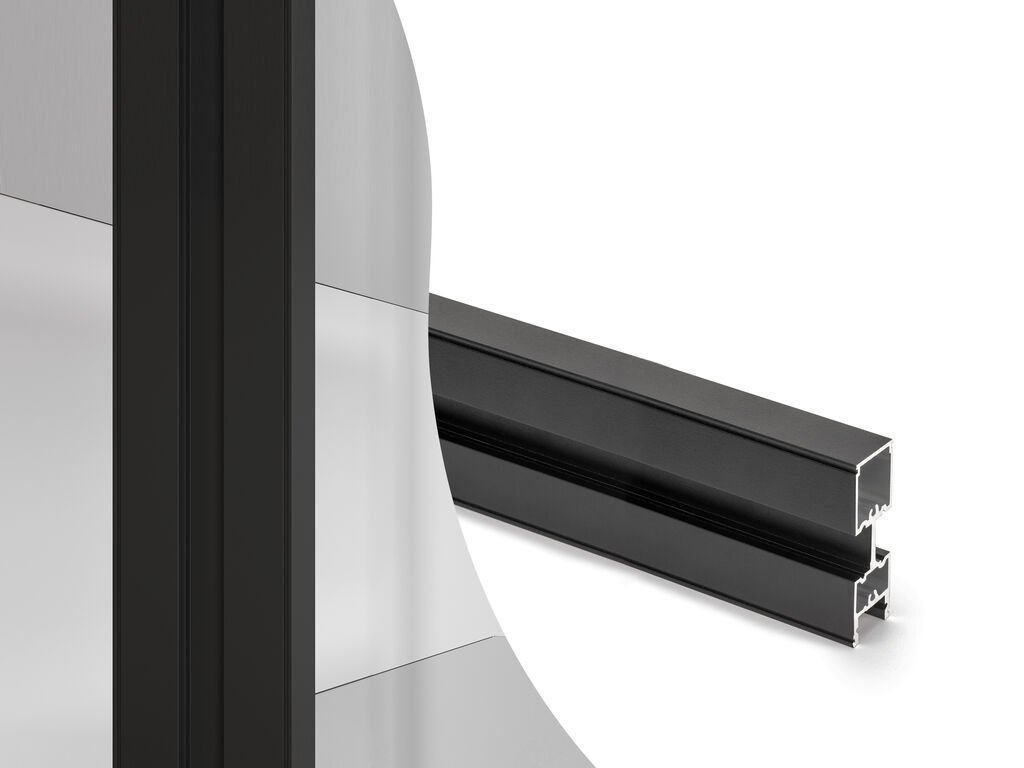 ZERO konstrukční profil 2,35 m černý mat