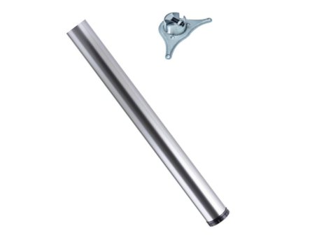 Stolová noha průměr 60 mm - výška 820 mm - Bílá matná