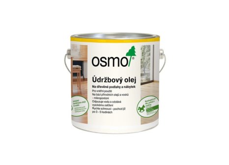 OSMO údržbový olej - Bezbarvá matná, 2,5 l