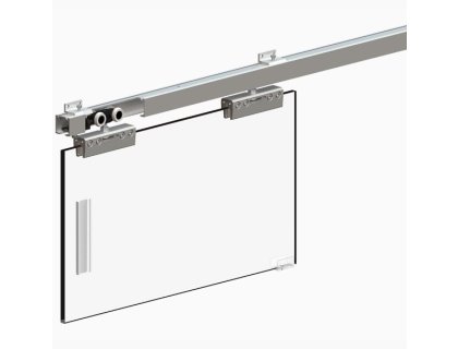 HERKULES -GLASS lišta 4m-100kg -sada na 1 křídlo