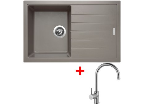 Sinks BEST 780 + baterie VITALIA chrom - komplet