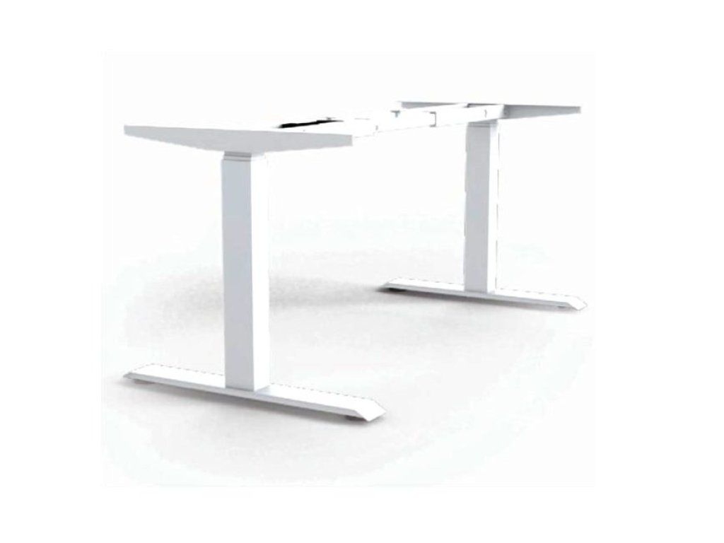 Elektricky stavitelná podnož IN-MORE 1M2S 695-1175 mm bílá