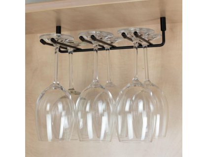 Držák sklenic pod skříňku pro 6ks