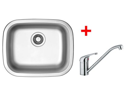 Set Sinks NEPTUN 526 V matný 0,6 mm + baterie