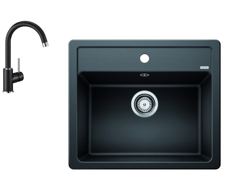 BLANCO LEGRA 6 + baterie MIDA Silgranit-Look
