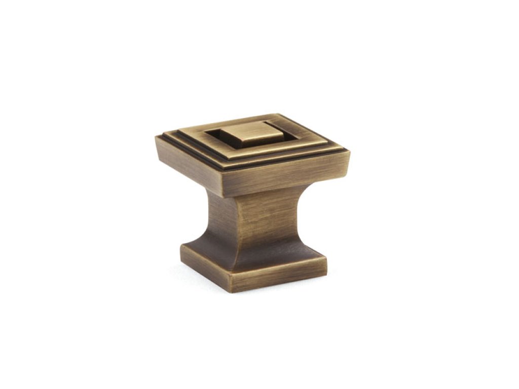 Knopka Serena starozlatá