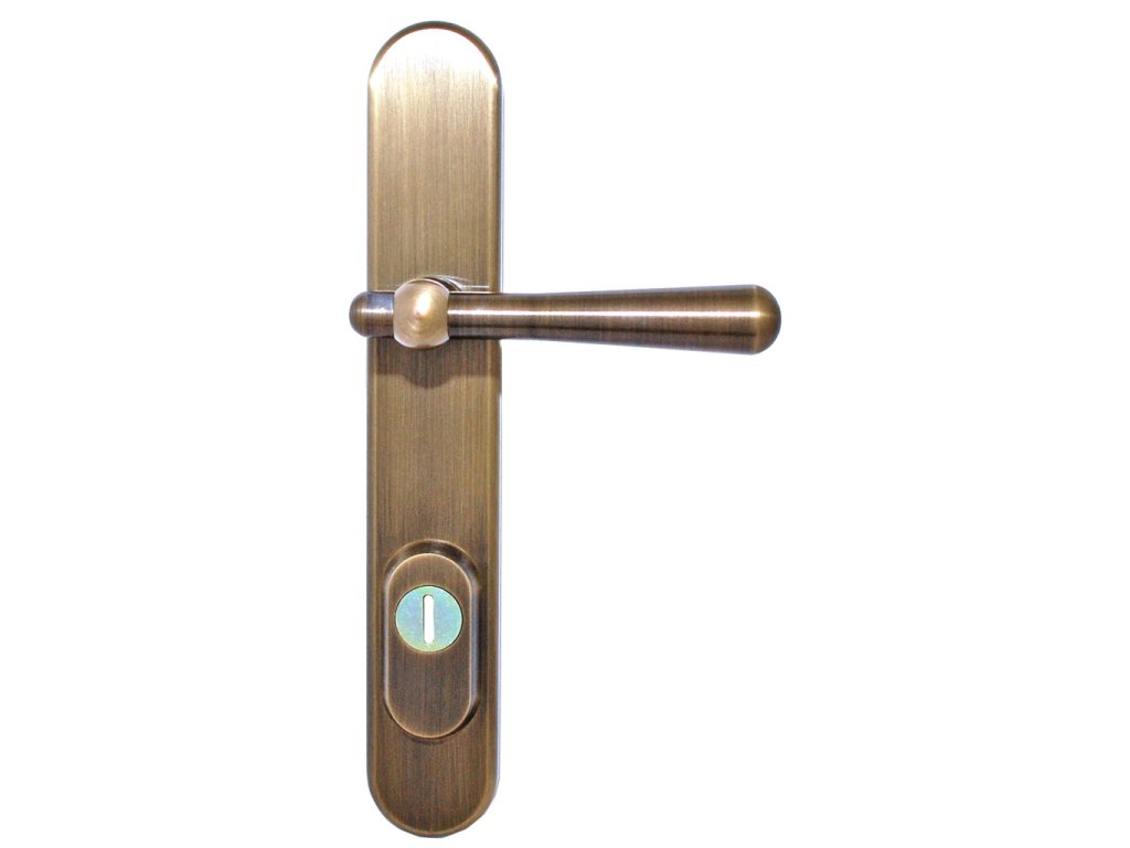 Casual bezpečnostní kování K1 klika/koule starobronz