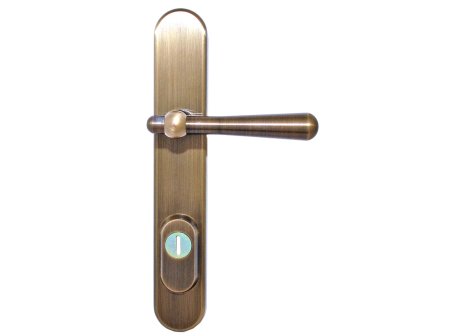 Casual bezpečnostní kování K1 klika/koule starobronz - 72 mm