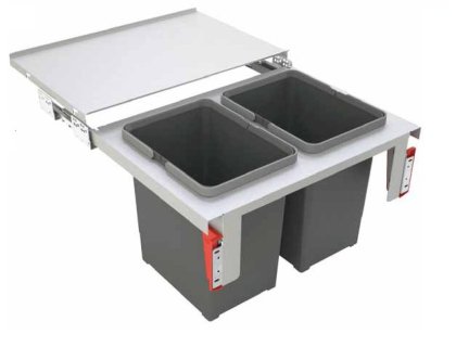 Odpadkový koš FRANKE Sorter Garbo 60-2, 2 x18 l