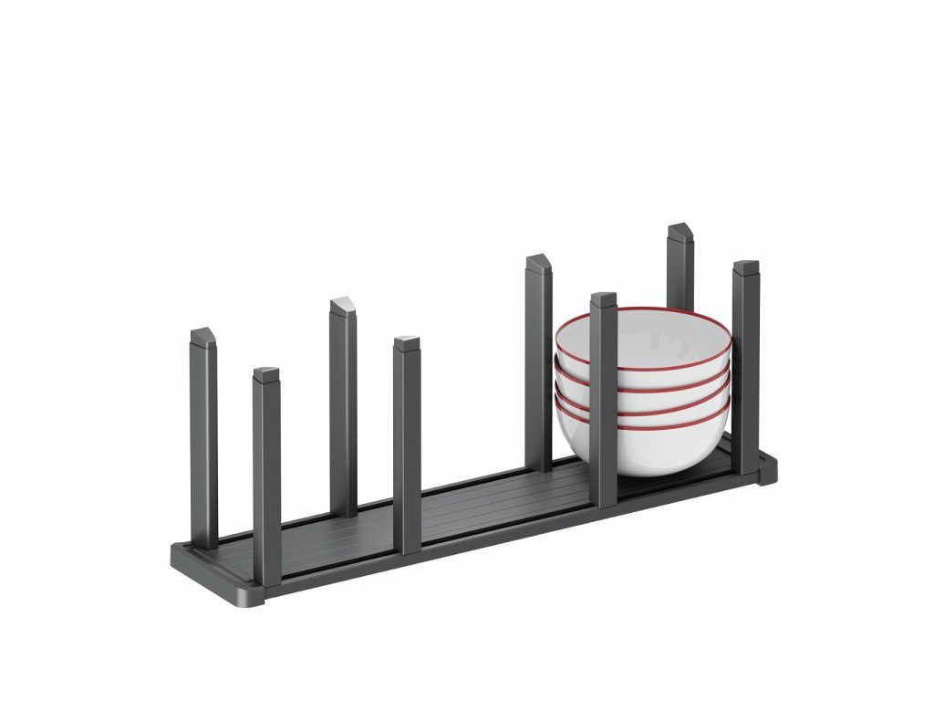Cemux STAR držák na misky 105x470x180 mm šedý