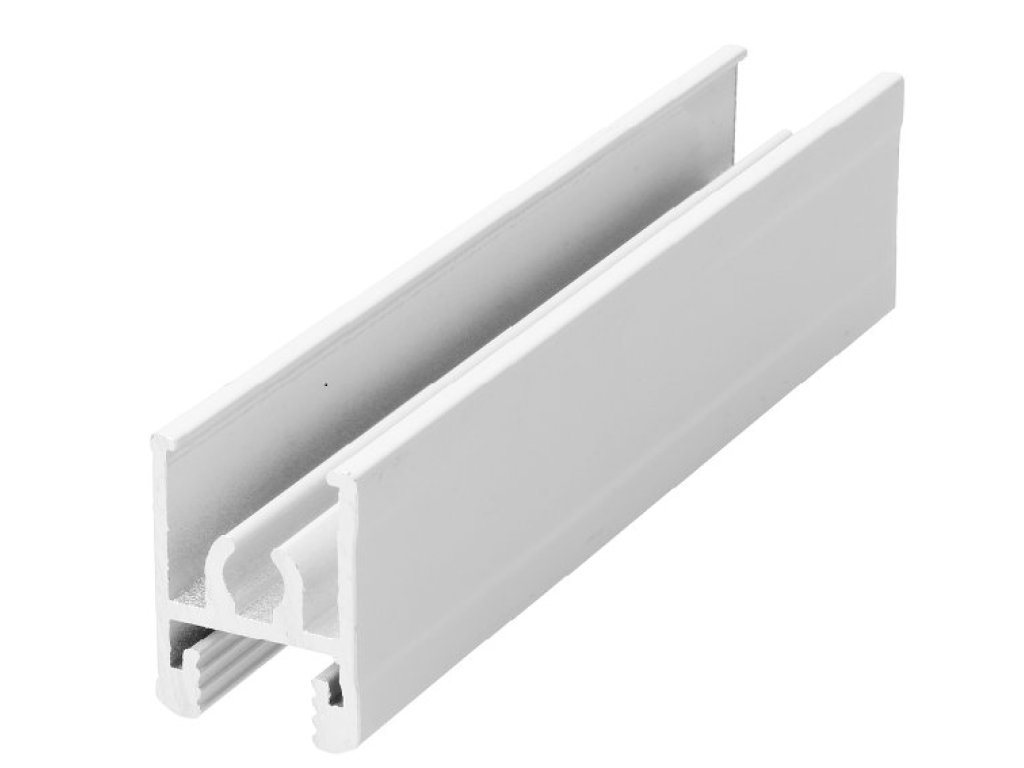 ALUPROFIL lišta horní 10 mm bílá lesk
