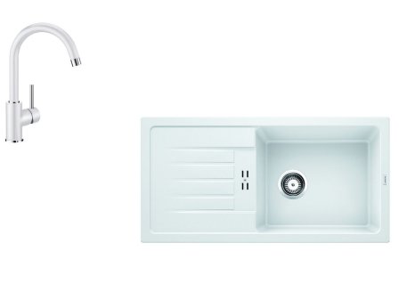 Blanco FAVUM XL 6 S + MIDA SILGRANIT-Look