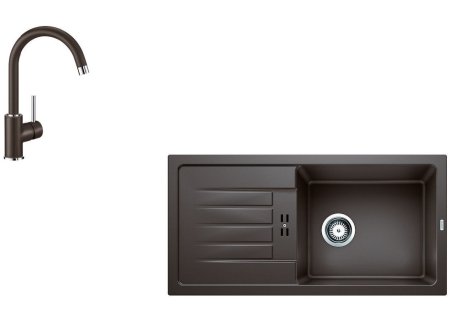 Blanco FAVUM XL 6 S + MIDA SILGRANIT-Look