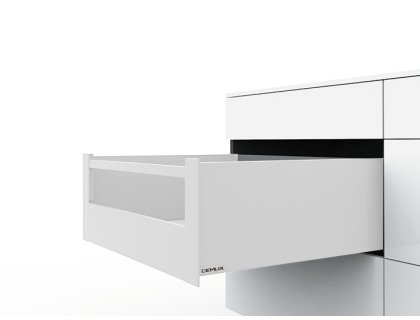 Cemux H Box SLIM vnitřní zásuvka bílá H199