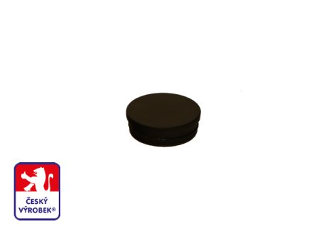 Zátka sloupu - Černá matná