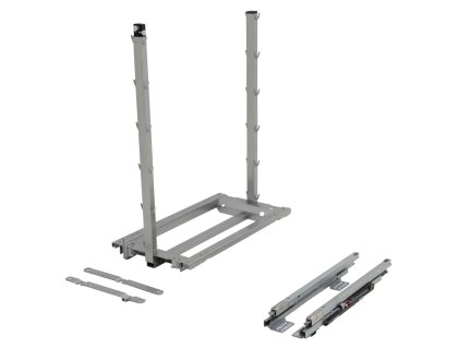 KESSEBÖHMER - Dispensa Junior III rám stříbrný