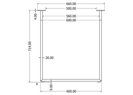 Stolová podnož URSA