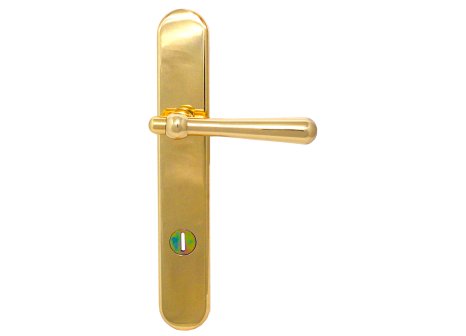 Casual bezpečnostní kování klika/klika matný nikl - 72 mm