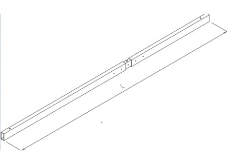 VOGA spojovací příčník EDGE teleskopický