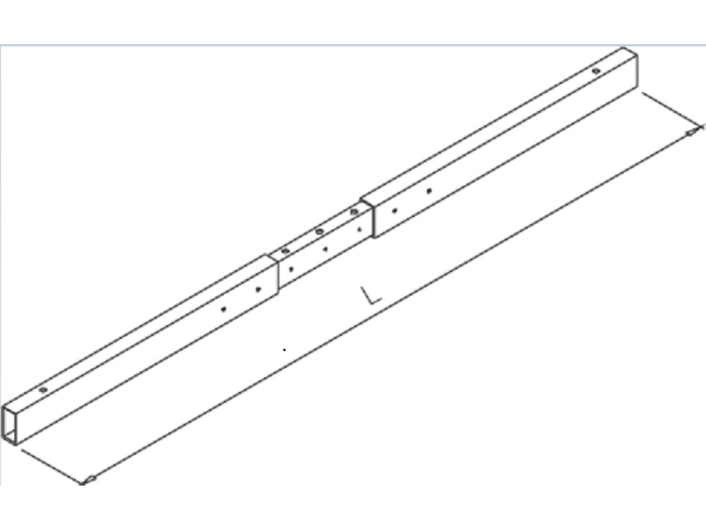 VOGA spojovací příčník EDGE teleskopický